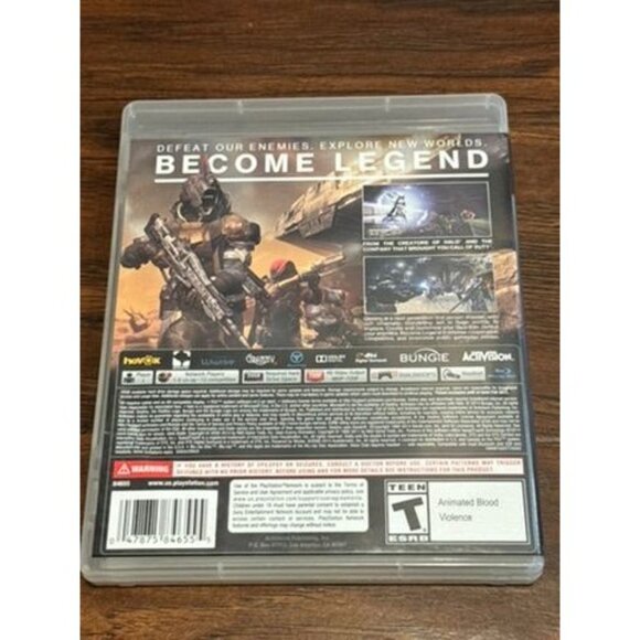 Destiny For PS3 Playstation Complete Video Game Disc & Case By Bungie/Activision - Picture 4 of 4